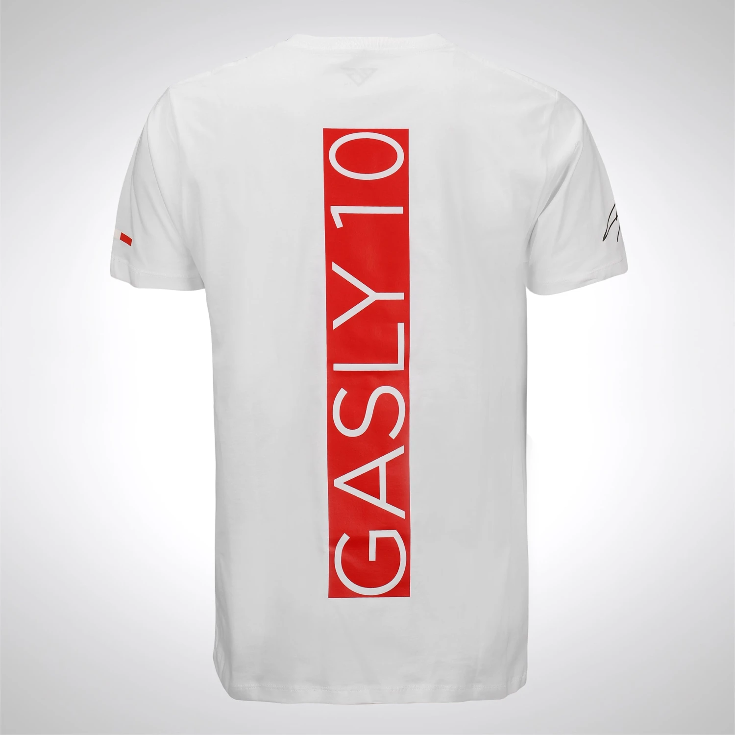 AlphaTauri AlphaTauri Pierre Gasly 2021 Signed Shirt - White 3 AlphaTauri AlphaTauri Pierre Gasly 2021 Signed Shirt - White
