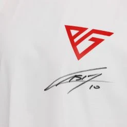 AlphaTauri AlphaTauri Pierre Gasly 2021 Signed Shirt - White 9 AlphaTauri AlphaTauri Pierre Gasly 2021 Signed Shirt - White
