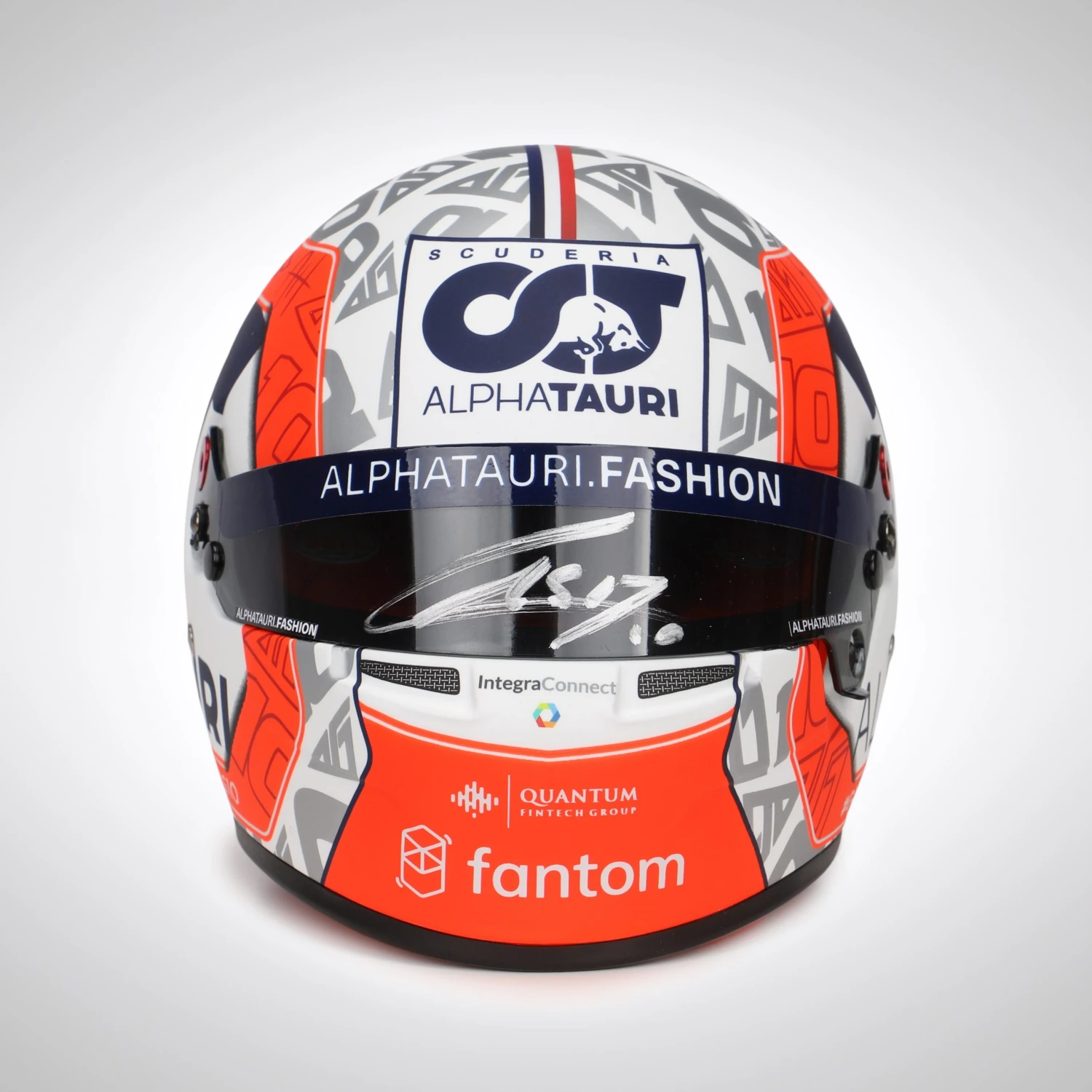 AlphaTauri Pierre Gasly 2022 Signed 1:2 Scale Helmet 9 AlphaTauri Pierre Gasly 2022 Signed 1:2 Scale Helmet