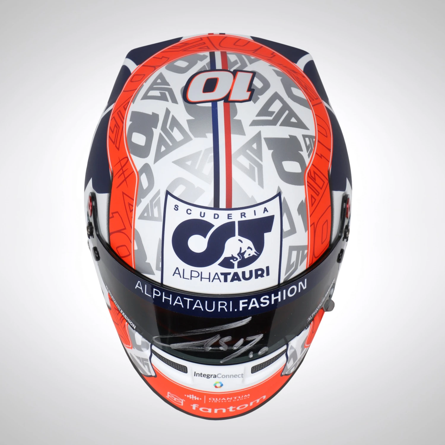 AlphaTauri Pierre Gasly 2022 Signed 1:2 Scale Helmet 6 AlphaTauri Pierre Gasly 2022 Signed 1:2 Scale Helmet