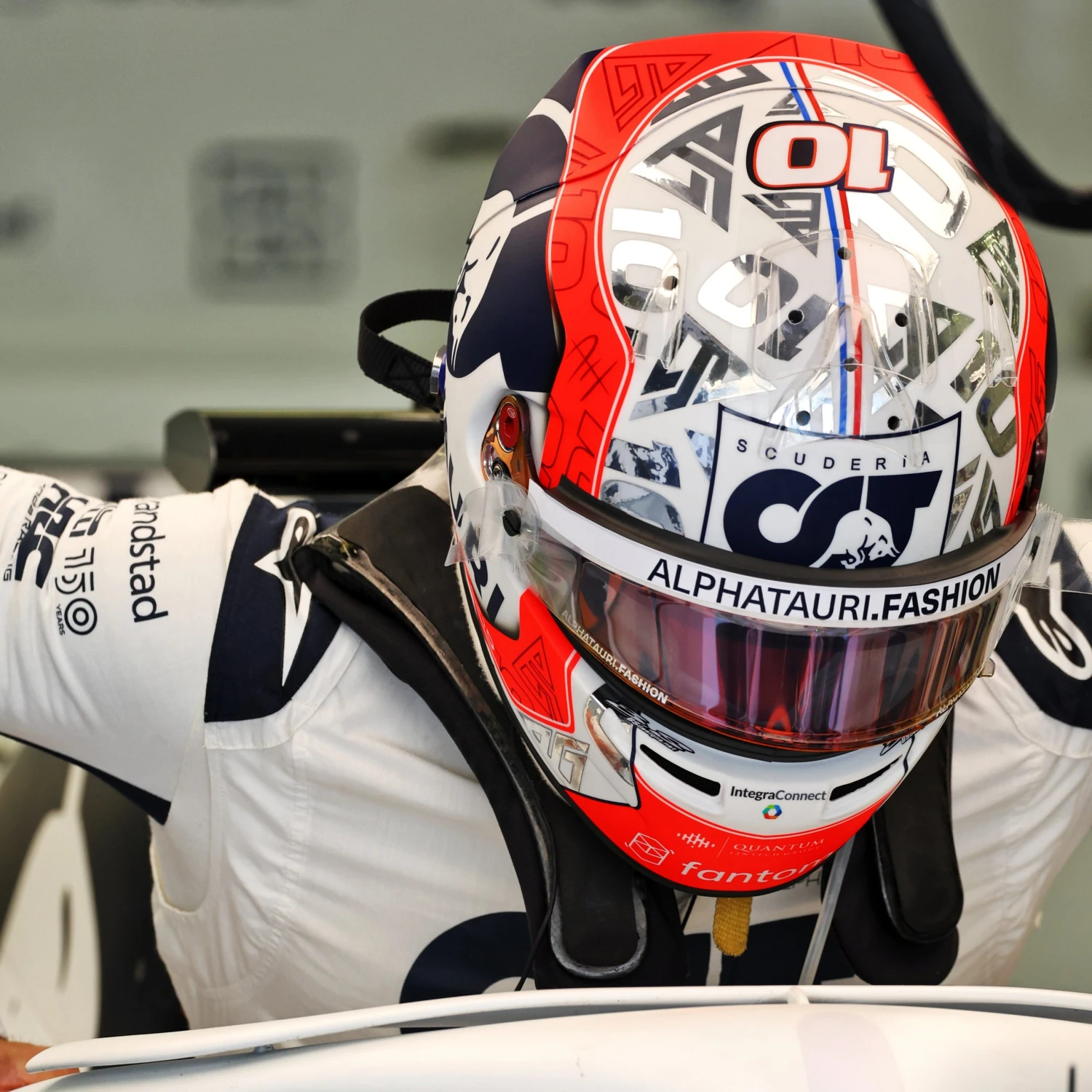 AlphaTauri Pierre Gasly 2022 Signed 1:2 Scale Helmet 3 AlphaTauri Pierre Gasly 2022 Signed 1:2 Scale Helmet