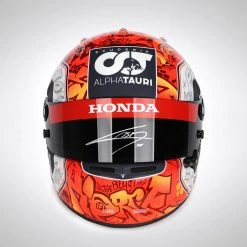 AlphaTauri AlphaTauri Pierre Gasly 2020 Signed 1:1 Italian GP Official Licensed Helmet 16 AlphaTauri AlphaTauri Pierre Gasly 2020 Signed 1:1 Italian GP Official Licensed Helmet