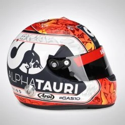 AlphaTauri AlphaTauri Pierre Gasly 2020 Signed 1:1 Italian GP Official Licensed Helmet 19 AlphaTauri AlphaTauri Pierre Gasly 2020 Signed 1:1 Italian GP Official Licensed Helmet