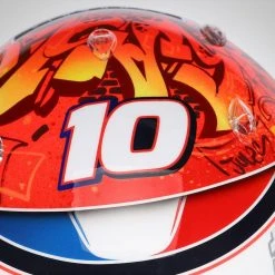 AlphaTauri AlphaTauri Pierre Gasly 2020 Signed 1:1 Italian GP Official Licensed Helmet 22 AlphaTauri AlphaTauri Pierre Gasly 2020 Signed 1:1 Italian GP Official Licensed Helmet