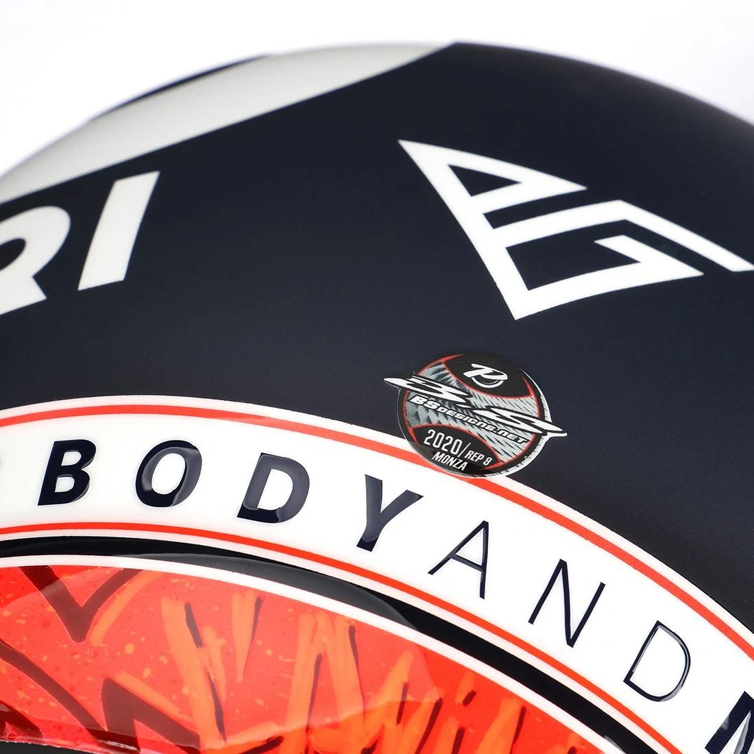 AlphaTauri AlphaTauri Pierre Gasly 2020 Signed 1:1 Italian GP Official Licensed Helmet 11 AlphaTauri AlphaTauri Pierre Gasly 2020 Signed 1:1 Italian GP Official Licensed Helmet