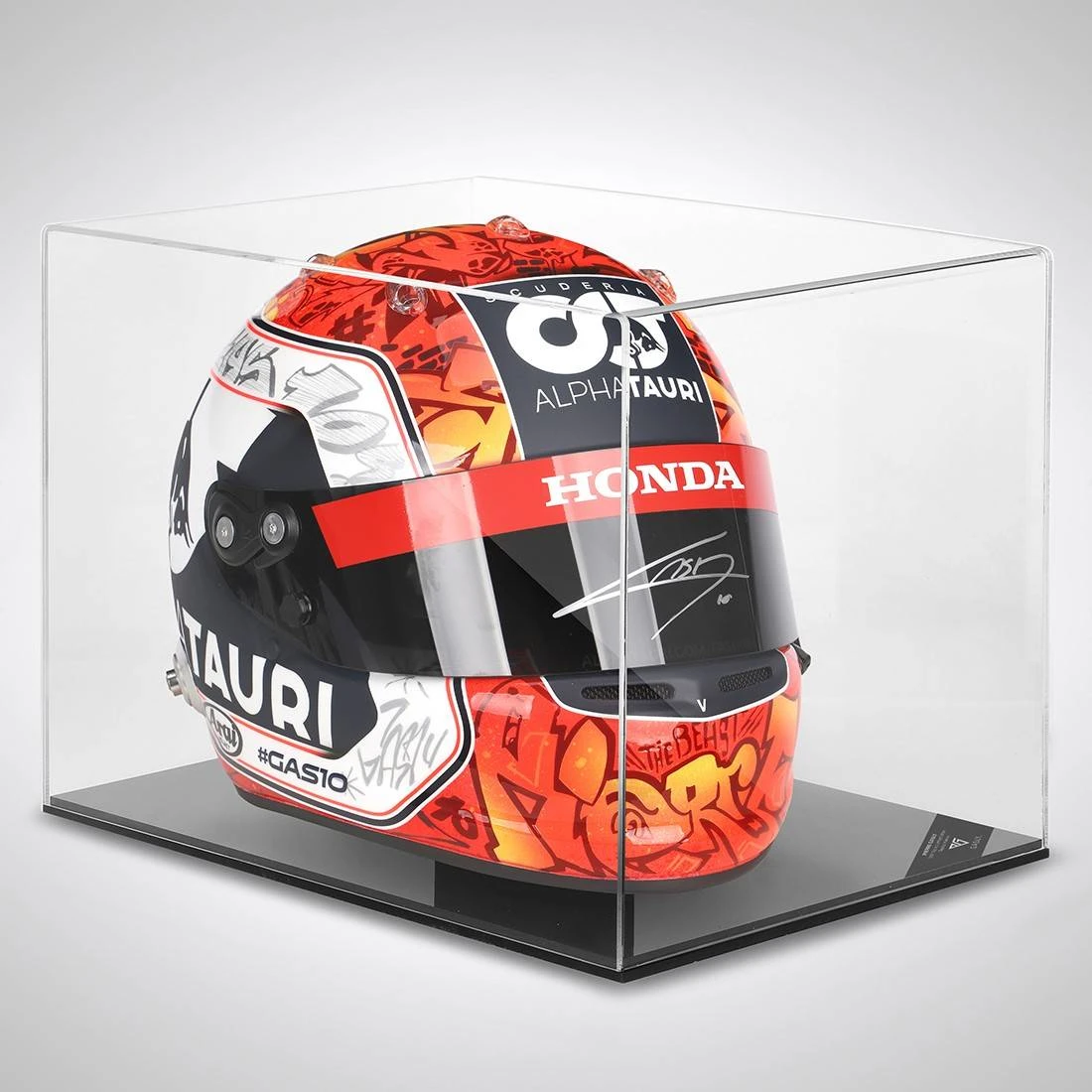 AlphaTauri AlphaTauri Pierre Gasly 2020 Signed 1:1 Italian GP Official Licensed Helmet 1 AlphaTauri AlphaTauri Pierre Gasly 2020 Signed 1:1 Italian GP Official Licensed Helmet