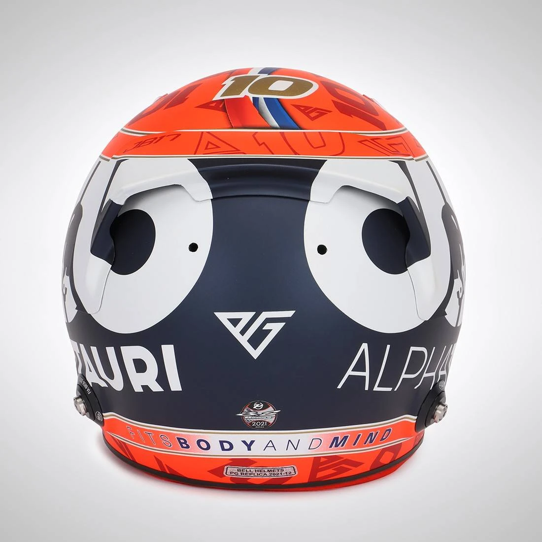 AlphaTauri AlphaTauri Pierre Gasly 2021 Signed 1:1 Scale Official Licensed Helmet 10 AlphaTauri AlphaTauri Pierre Gasly 2021 Signed 1:1 Scale Official Licensed Helmet