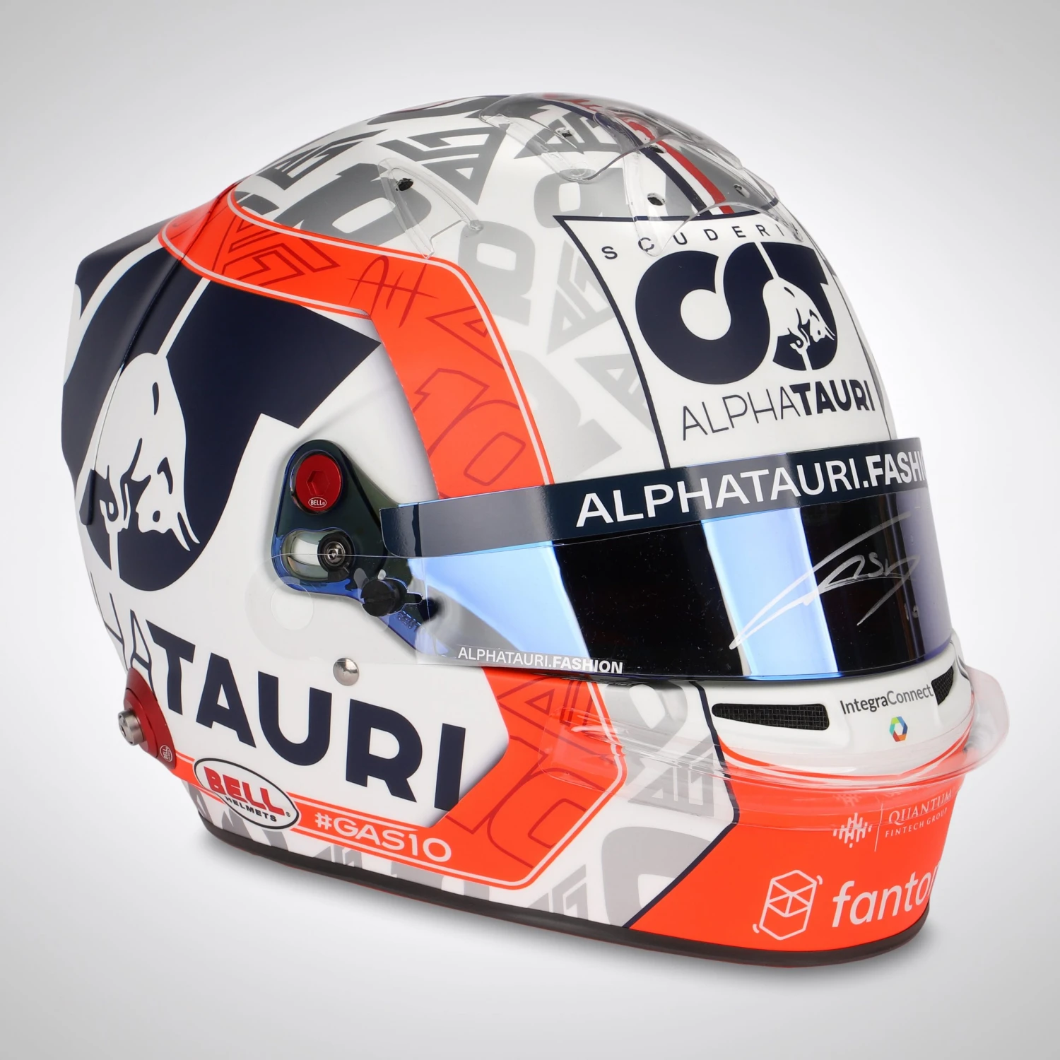 AlphaTauri AlphaTauri Pierre Gasly 2022 Signed 1:1 Official Licensed Helmet 4 AlphaTauri AlphaTauri Pierre Gasly 2022 Signed 1:1 Official Licensed Helmet