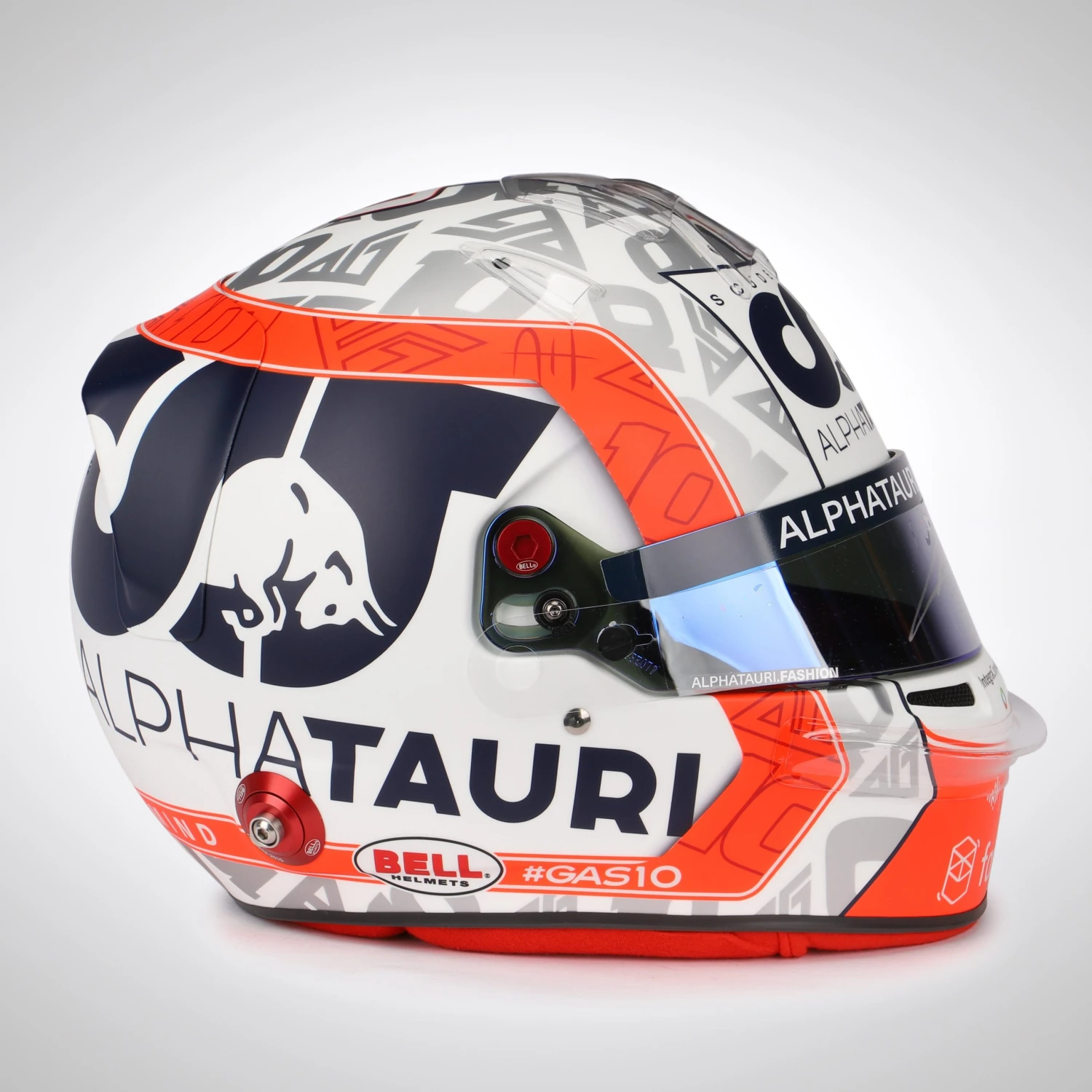AlphaTauri AlphaTauri Pierre Gasly 2022 Signed 1:1 Official Licensed Helmet 7 AlphaTauri AlphaTauri Pierre Gasly 2022 Signed 1:1 Official Licensed Helmet