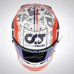 AlphaTauri AlphaTauri Pierre Gasly 2022 Signed 1:1 Official Licensed Helmet 17 AlphaTauri AlphaTauri Pierre Gasly 2022 Signed 1:1 Official Licensed Helmet
