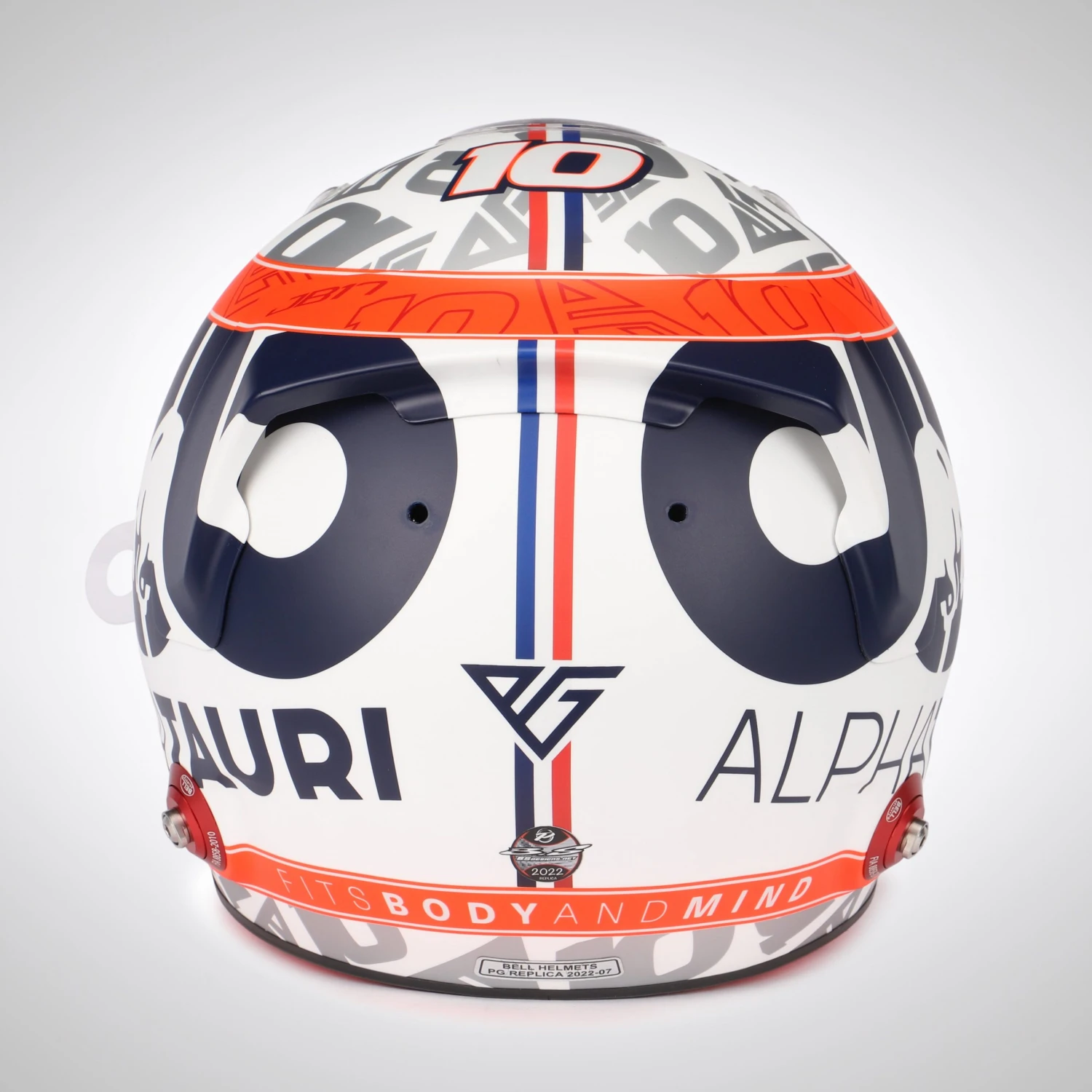 AlphaTauri AlphaTauri Pierre Gasly 2022 Signed 1:1 Official Licensed Helmet 9 AlphaTauri AlphaTauri Pierre Gasly 2022 Signed 1:1 Official Licensed Helmet