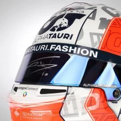 AlphaTauri AlphaTauri Pierre Gasly 2022 Signed 1:1 Official Licensed Helmet 19 AlphaTauri AlphaTauri Pierre Gasly 2022 Signed 1:1 Official Licensed Helmet