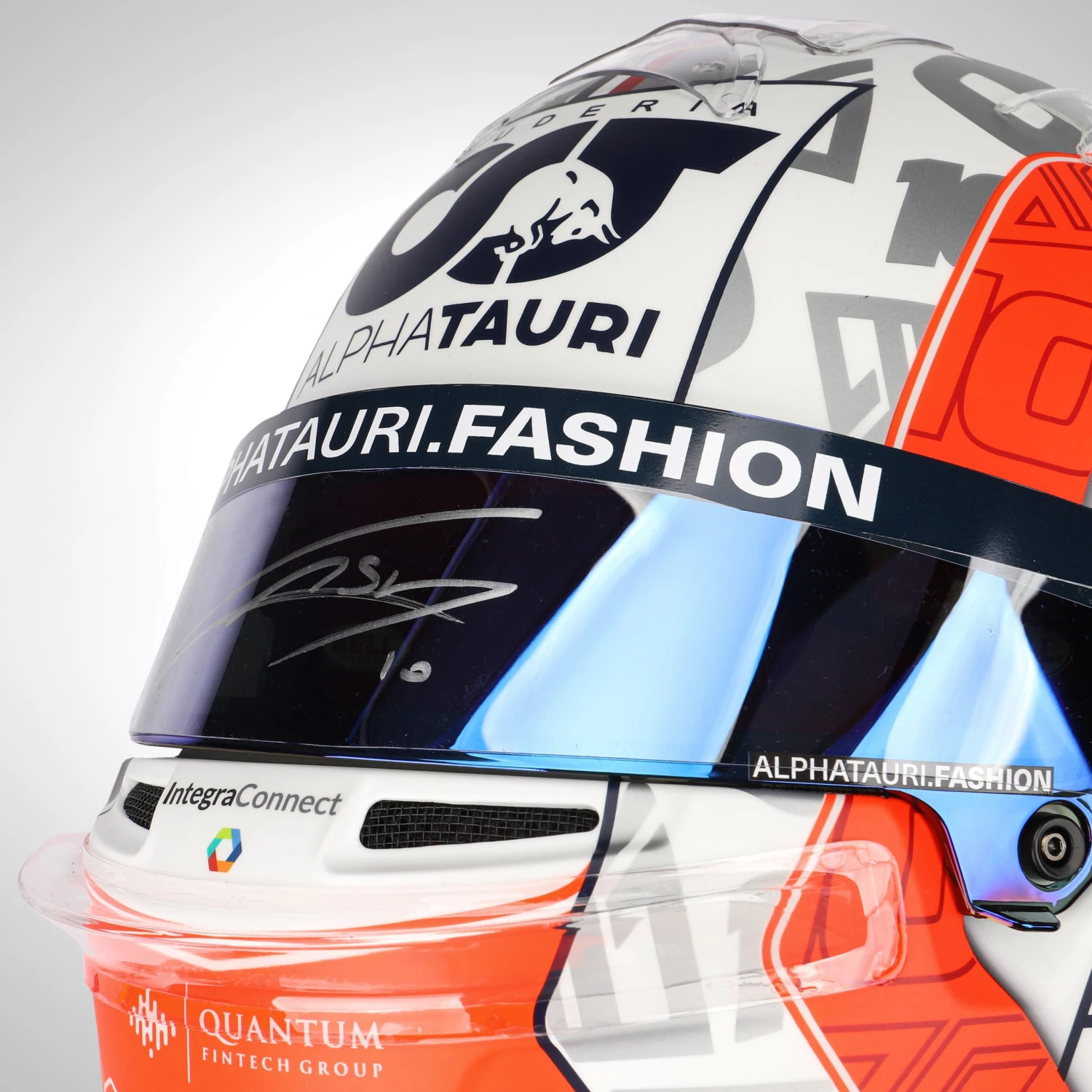 AlphaTauri AlphaTauri Pierre Gasly 2022 Signed 1:1 Official Licensed Helmet 10 AlphaTauri AlphaTauri Pierre Gasly 2022 Signed 1:1 Official Licensed Helmet