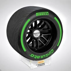 Pirelli 2022 Green Intermediate Compound Wind Tunnel Tyre
