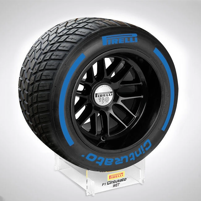Pirelli 2022 Blue Wet Compound Wind Tunnel Tyre 1 Pirelli 2022 Blue Wet Compound Wind Tunnel Tyre