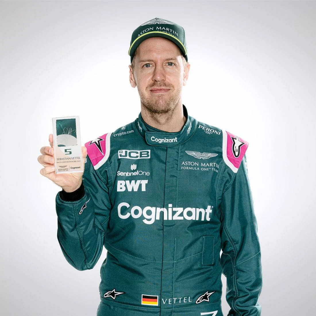 Aston Martin Sebastian Vettel 2021 Bodywork In Acrylic 1 Aston Martin Sebastian Vettel 2021 Bodywork In Acrylic