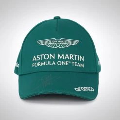 Aston Martin Sebastian Vettel 2022 Signed Cap Aston Martin 9 Aston Martin Sebastian Vettel 2022 Signed Cap Aston Martin