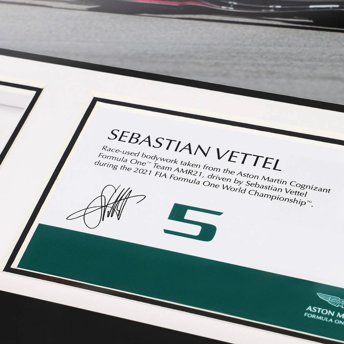Sebastian Vettel Aston Martin 2021 Bodywork & Photo 3 Sebastian Vettel Aston Martin 2021 Bodywork & Photo