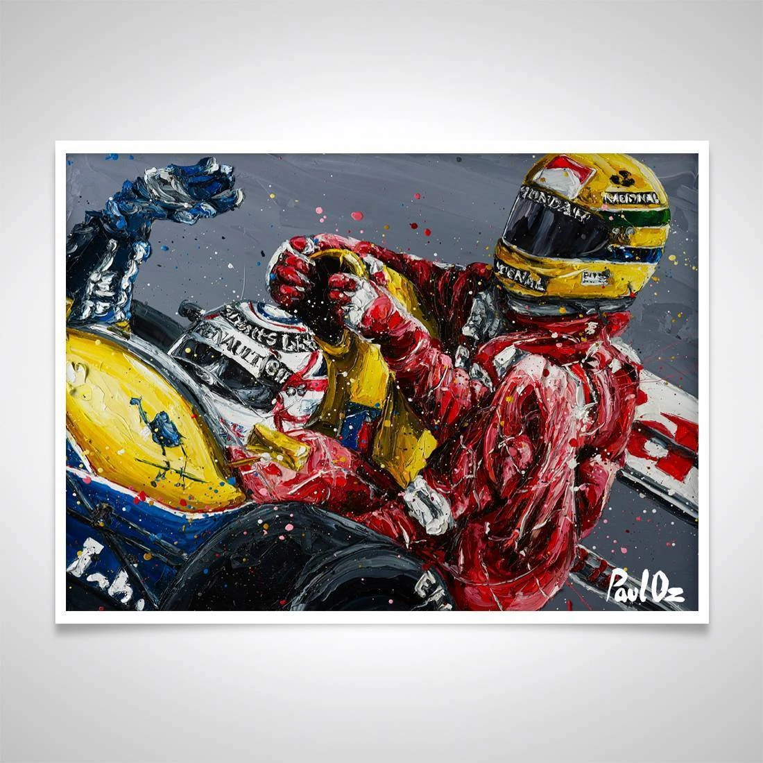Team Archive 'Taxi For Senna' 2016 Edition - Paul Oz Ayrton Senna 1 Team Archive 'Taxi For Senna' 2016 Edition - Paul Oz Ayrton Senna