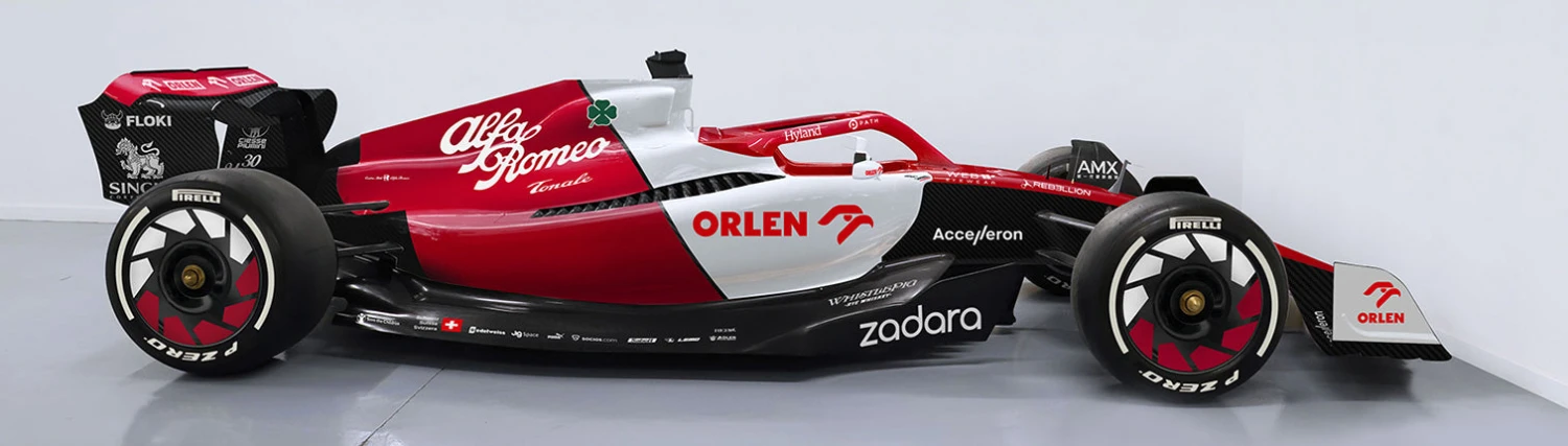 Official Alfa Romeo F1 Team ORLEN 2022 C42 Show Car 1 Official Alfa Romeo F1 Team ORLEN 2022 C42 Show Car