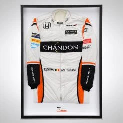 McLaren Stoffel Vandoorne 2017 Official Replica Race Suit With Chandon Letter Branding McLaren