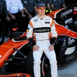McLaren Stoffel Vandoorne 2017 Official Replica Race Suit With Chandon Letter Branding McLaren 11 McLaren Stoffel Vandoorne 2017 Official Replica Race Suit With Chandon Letter Branding McLaren