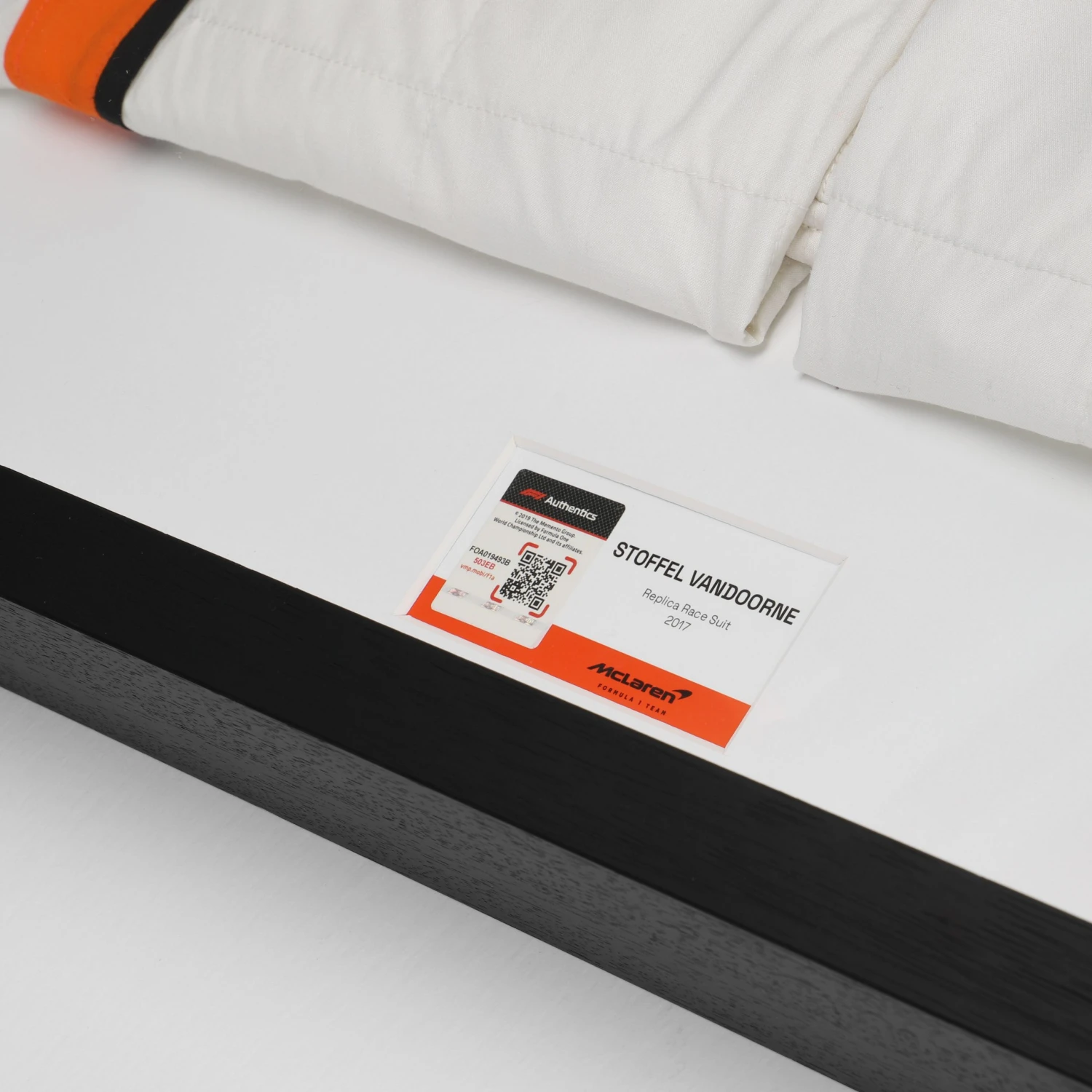 McLaren Stoffel Vandoorne 2017 Official Replica Race Suit With Chandon Star Branding McLaren 2 McLaren Stoffel Vandoorne 2017 Official Replica Race Suit With Chandon Star Branding McLaren