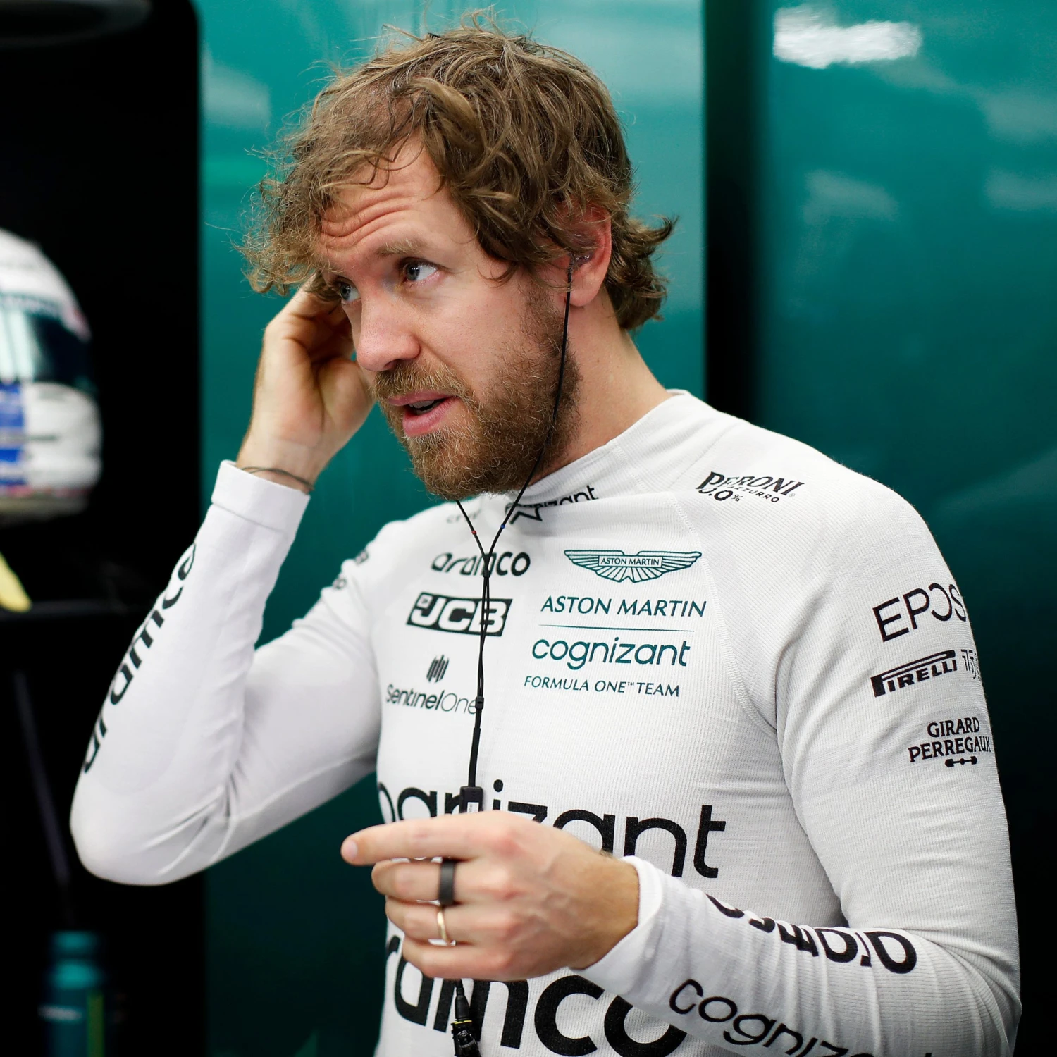 Aston Martin Sebastian Vettel 2022 Race Used Nomex – Miami GP Aston Martin 3 Aston Martin Sebastian Vettel 2022 Race Used Nomex – Miami GP Aston Martin