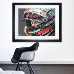 Ferrari Ferrari Sebastian Vettel 2018 - Paul Oz