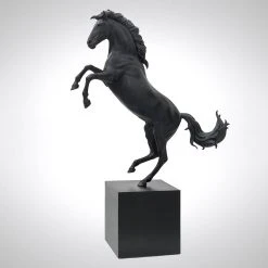 Ferrari Paul Oz Rearing Horse Statue