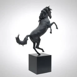 Ferrari Paul Oz Rearing Horse Statue 10 Ferrari Paul Oz Rearing Horse Statue