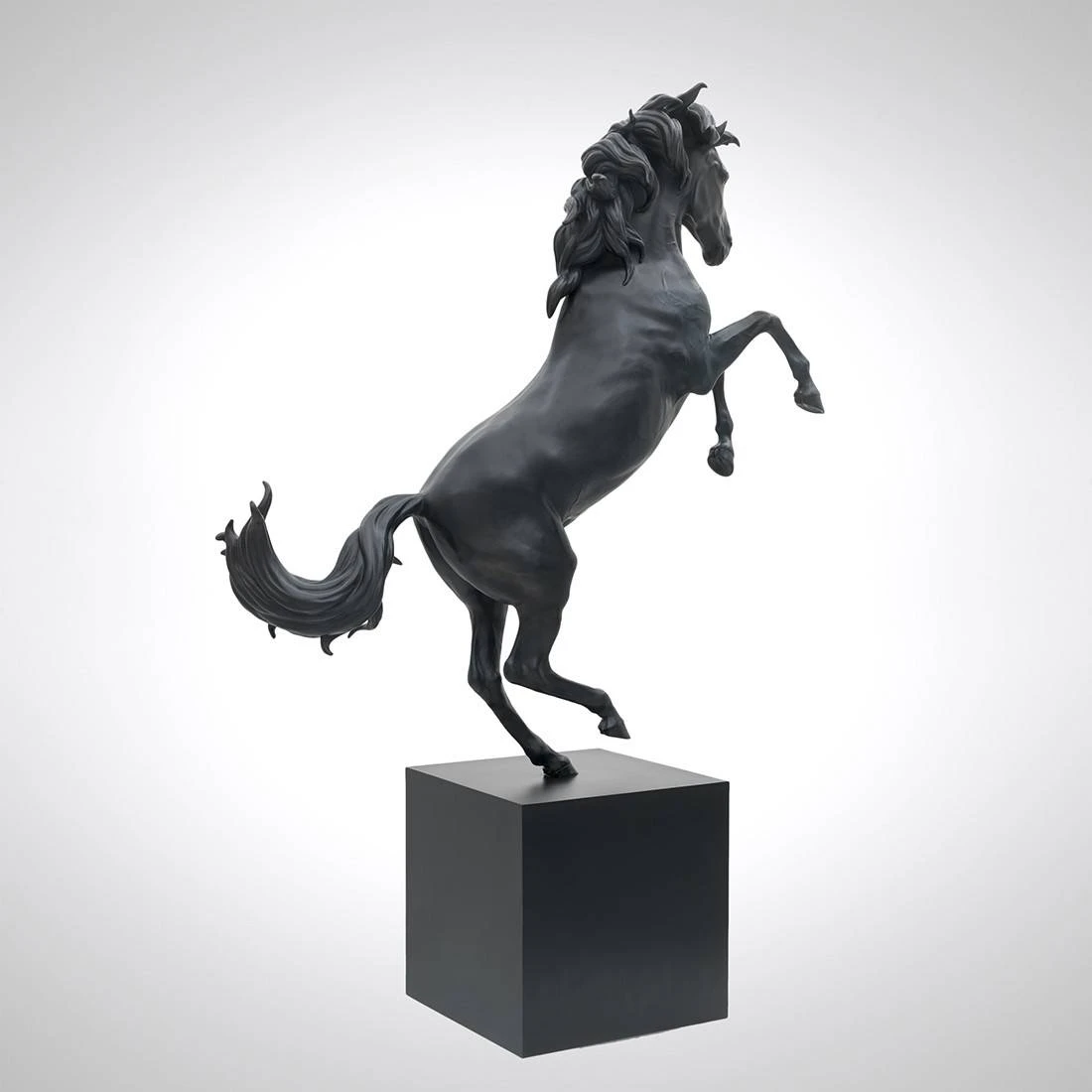 Ferrari Paul Oz Rearing Horse Statue 5 Ferrari Paul Oz Rearing Horse Statue