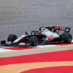 Haas F1 Team 2020 Rear Lower Left-hand Race-used Quarter Panel