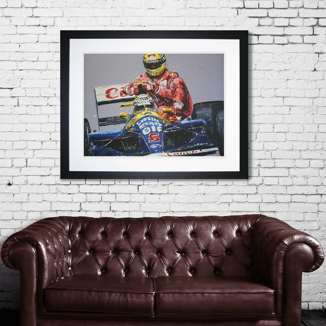 Team Archive Senna And Mansell 'Taxi Ride' - Paul Oz Ayrton Senna 1 Team Archive Senna And Mansell 'Taxi Ride' - Paul Oz Ayrton Senna