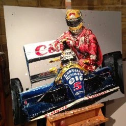 Team Archive Senna And Mansell 'Taxi Ride' - Paul Oz Ayrton Senna 5 Team Archive Senna And Mansell 'Taxi Ride' - Paul Oz Ayrton Senna